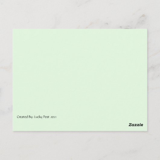 Postkarte (Rückseite)