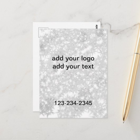 Postkarte (Vorderseite/Rückseite Beispiel)