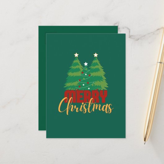 Postkarte (Vorderseite/Rückseite Beispiel)