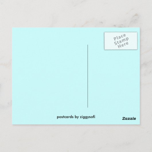 Postkarte (Rückseite)