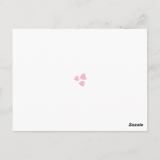 Postkarte (Rückseite)