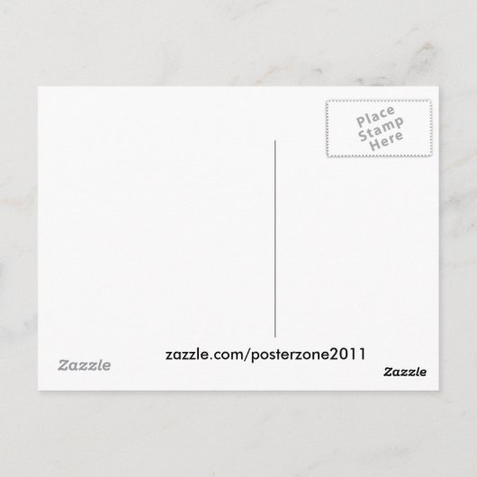 Postkarte (Rückseite)