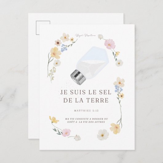 Postkarte (Vorne/Hinten)