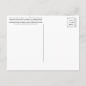 Postkarte (Rückseite)