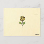 Postkarte (Rückseite)