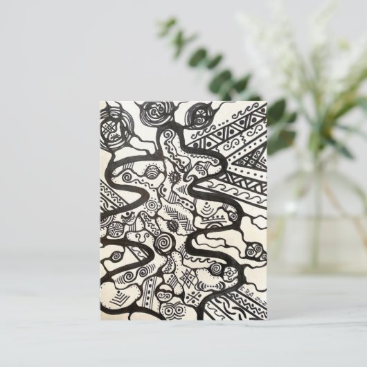 Postkarte (Stehend Vorderseite)