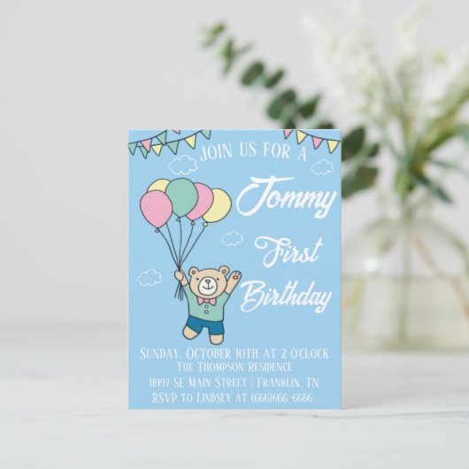 Postkarte (Stehend Vorderseite)