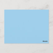 Postkarte (Rückseite)