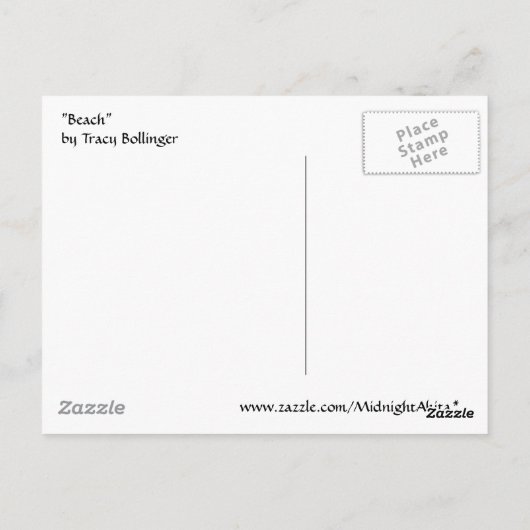 Postkarte (Rückseite)