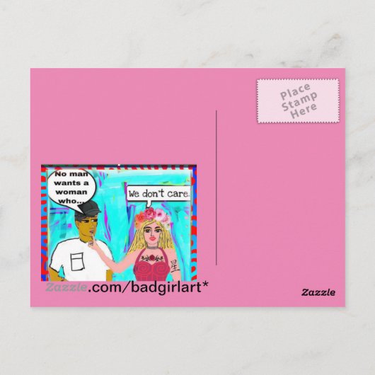 Postkarte (Rückseite)