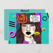 Postkarte (Vorne/Hinten)