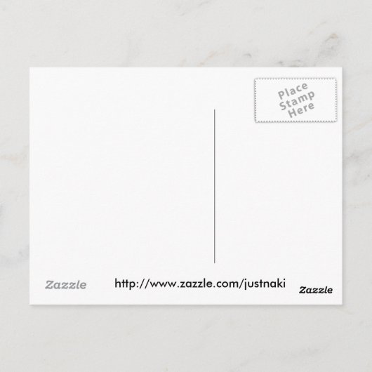 Postkarte (Rückseite)