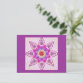 Postkarte 02 "Star of Violet" (Stehend Vorderseite)