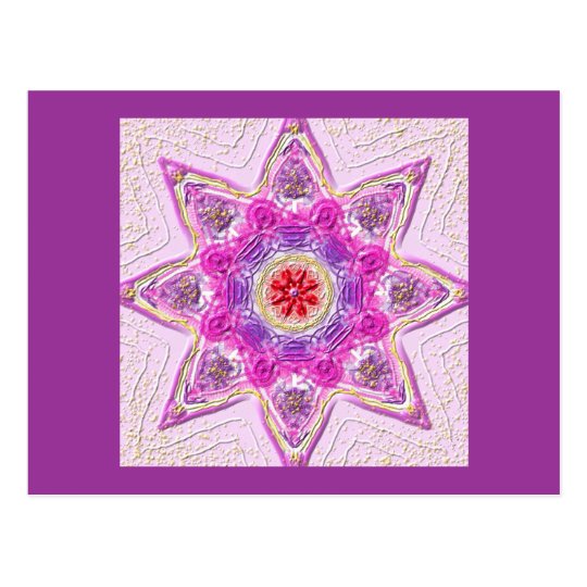 Postkarte 02 "Star of Violet"