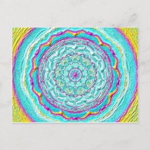 Postkarte 06 "Der Power von Cyan"