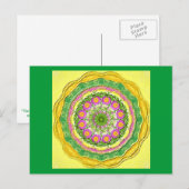 Postkarte 10 "The Gold Rush" (Vorne/Hinten)