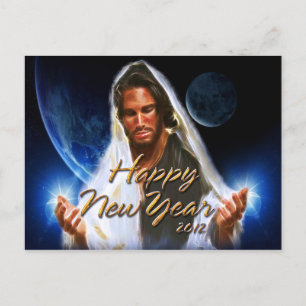 Postkarte 2012 des guten Rutsch ins Neue Jahr-C