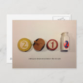 Postkarte 2012 für das neue Jahr (Vorne/Hinten)