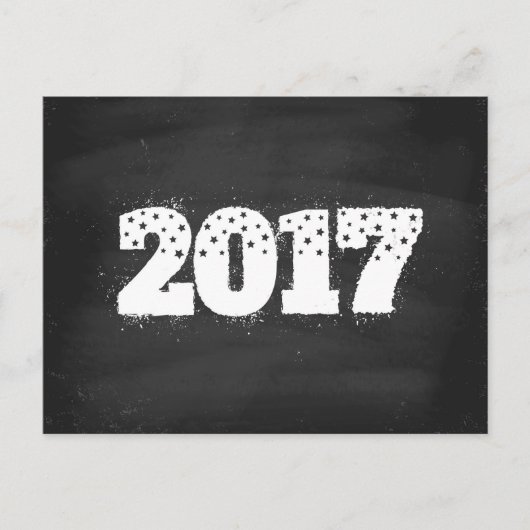 Postkarte 2017 auf Tafel (Vorderseite)