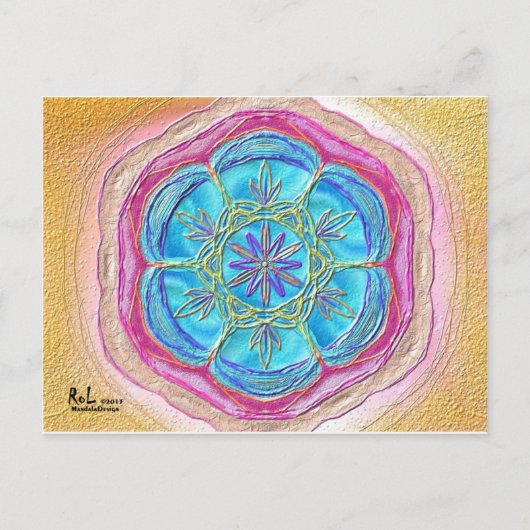 Postkarte 20 "The Flow of Spirits" (Vorderseite)