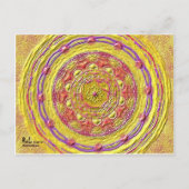 Postkarte 22 "The King" (Vorderseite)