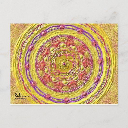 Postkarte 22 "The King" (Vorderseite)