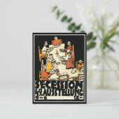 Postkarte 49. Secession von Schiele (Stehend Vorderseite)