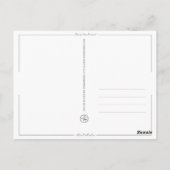 Postkarte: 5 Wochen könnte La Perm kitten Postkarte (Rückseite)