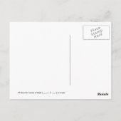 Postkarte: 99 Namen Allahs (Arabisch) Postkarte (Rückseite)