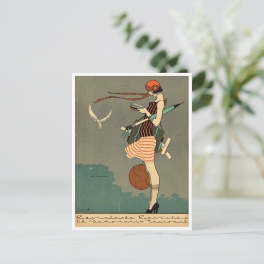 Postkarte - Abenteuer (Stehend Vorderseite)