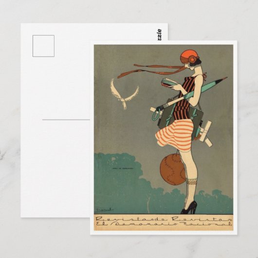 Postkarte - Abenteuer (Vorne/Hinten)