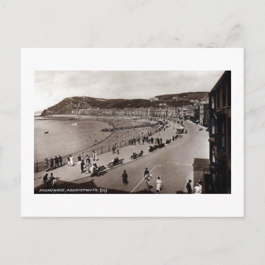 Postkarte, Aberystwyth c 1920 Postkarte (Vorderseite)