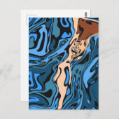 Postkarte abschieben (Vorne/Hinten)