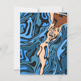 Postkarte abschieben