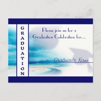 Postkarte ~ Abschluss: Einladung