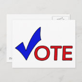 Postkarte abstimmen (Vorne/Hinten)