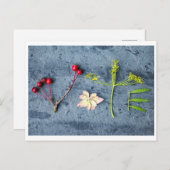 Postkarte abstimmen (Vorne/Hinten)