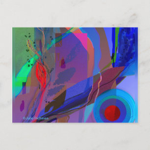 Postkarte "abstrakt Ocean View"
