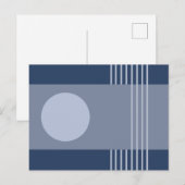 Postkarte Abstrakter Künste (Vorne/Hinten)