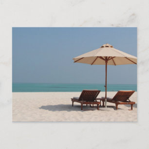 Postkarte - Abu Dhabi - Dubai - Strand