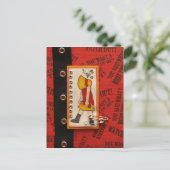 Postkarte abwarten (Stehend Vorderseite)