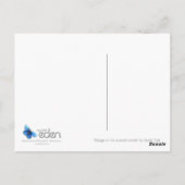 Postkarte "Abzeichen im Bluebellwald" (Rückseite)