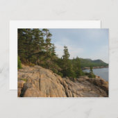 Postkarte Acadia Küste II (Vorne/Hinten)