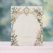 Postkarte Acrylschild (Neutral)