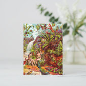 Postkarte Adam und Eve (Stehend Vorderseite)