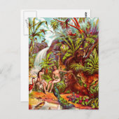 Postkarte Adam und Eve (Vorne/Hinten)
