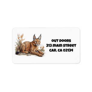 Postkarte Adressaufkleber