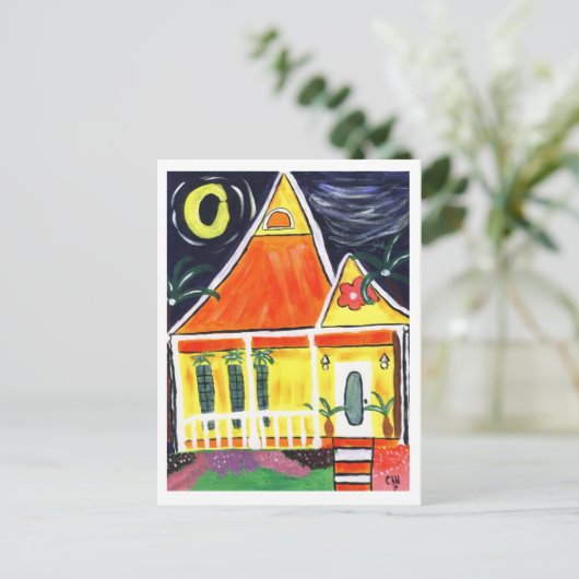 Postkarte Adressenänderung (Stehend Vorderseite)