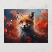 Postkarte Adventures with the Astute Fox (Vorderseite)