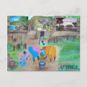 Postkarte - Afrika (Vorderseite)